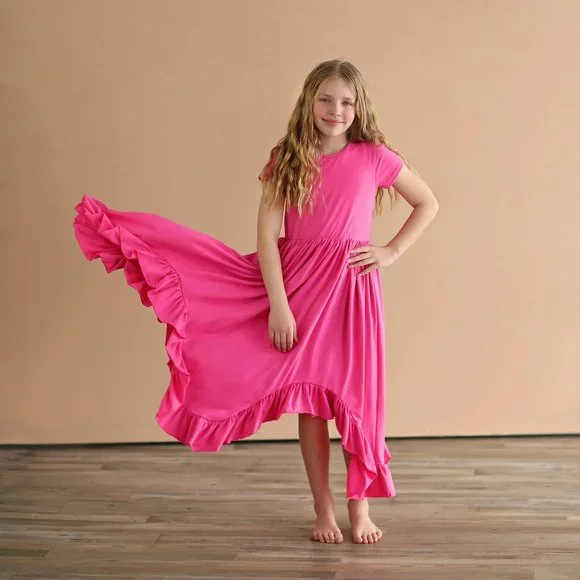open lace back dress Rinna Satin Halter Maxi Dress / Pink Cherry | Meshki